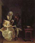 Gerard Ter Borch The Galass of Lemonade oil painting on canvas